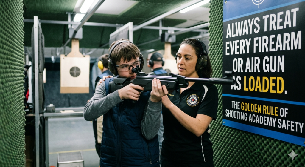 Always Treat Every Firearm or Air Gun as Loaded