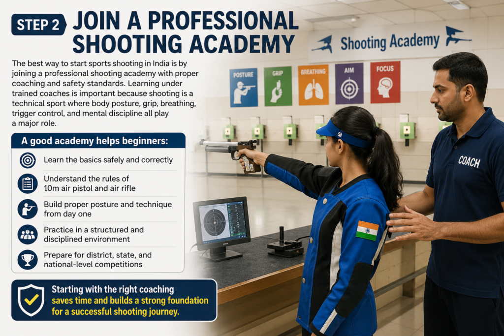 Join a Professional Shooting Academy